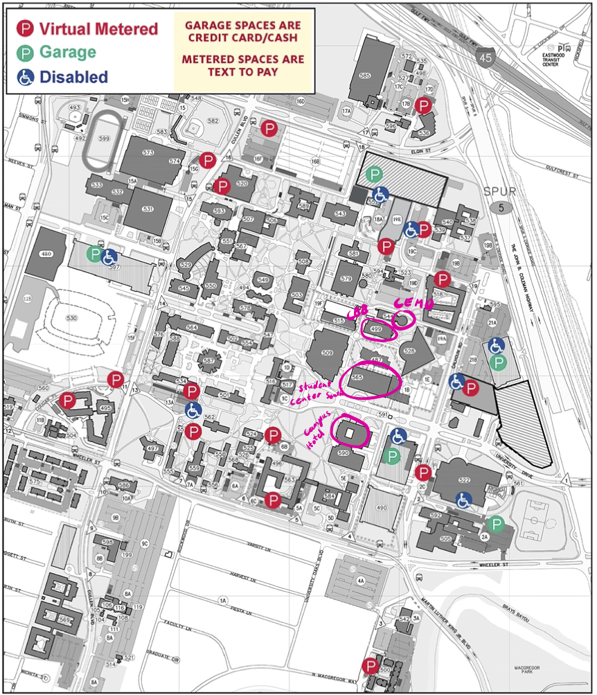 campus map