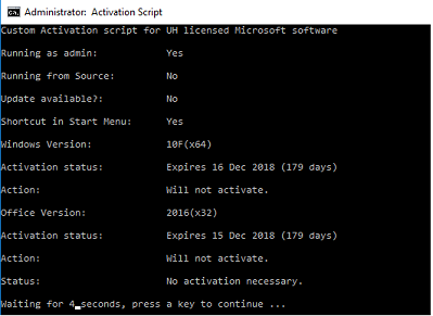 ActivationScript