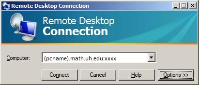 Basic RDP Window