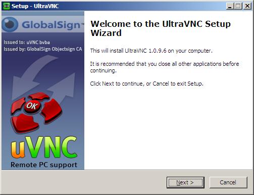 How to install UltraVNC