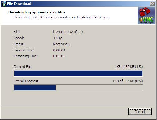 Installing ultravnc windows 7 updating site in filezilla
