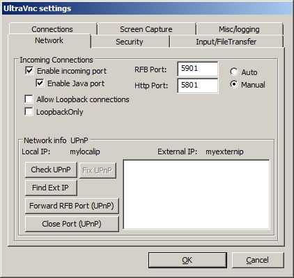 ultravnc installer command line