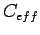 $ C_{eff}$