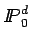 $ {I\!\!P}_0^d$