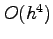 $ O(h^4)$