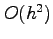 $ O(h^2)$
