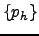$ \{p_h\}$