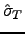$ \hat\sigma_T$