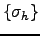 $ \{\sigma_h\} $