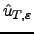 $ \hat u_{T,\varepsilon}$
