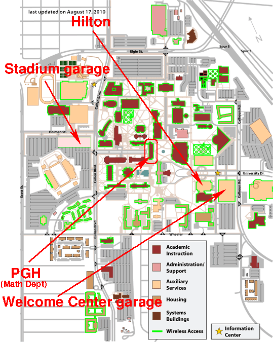 campus map